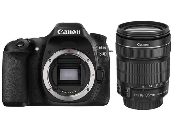 دوربین دیجیتال کانن مدل EOS 80D EF S به همراه لنز 18-135 میلی متر f/3.5-5.6 IS USM